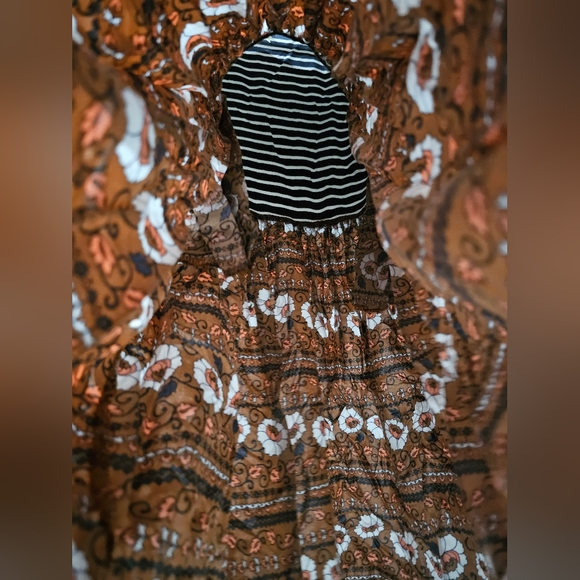 Matilda Jane Winsome Striped Floral Dress - Picture 7 of 7